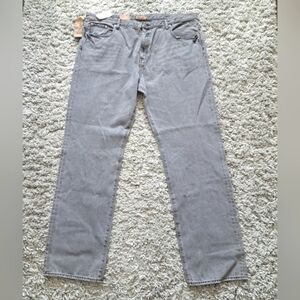 Blue pronto uomo | Grey men's jean straight cut